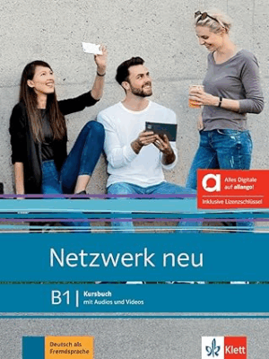 Netzwerk Neu B1 - Kursbuch + Übungbuch + Glossarbuch - 3 Pcs